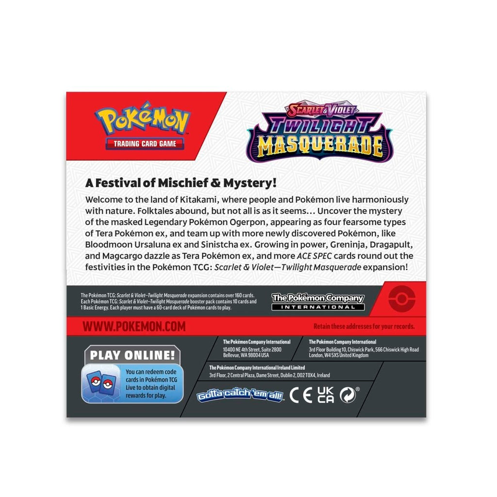 twilight masquerade booster box uk Type:Jeskai mystery booster box ssa002 but not all is Pokemon Card Scarlet &