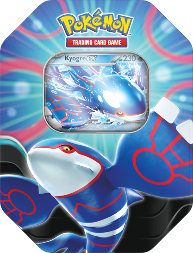 Pokémon TCG: Azure Legends Tin | Kyogre ex, Xerneas ex, Dialga ex