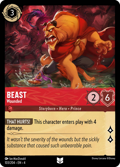 Beast - Wounded - 103/204