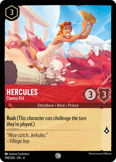 Hercules - Clumsy Kid - 108/204