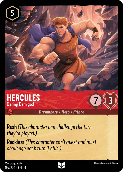 Hercules - Daring Demigod - 109/204