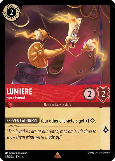 Lumiere - Fiery Friend - 113/204