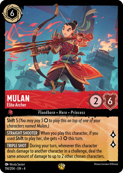 Mulan - Elite Archer - 114/204