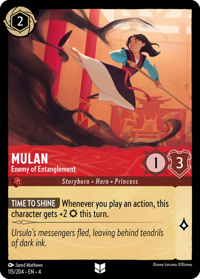 Mulan - Enemy of Entanglement - 115/204