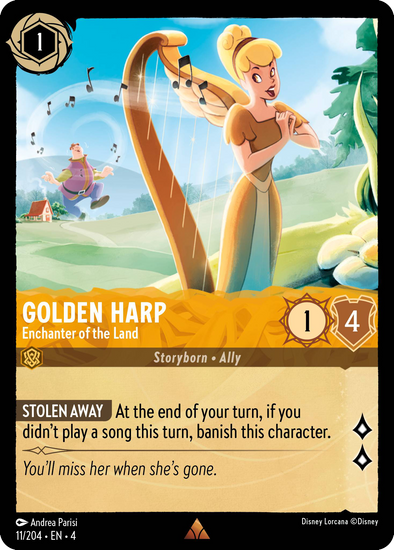 Golden Harp - Enchanter of the Land - 11/204