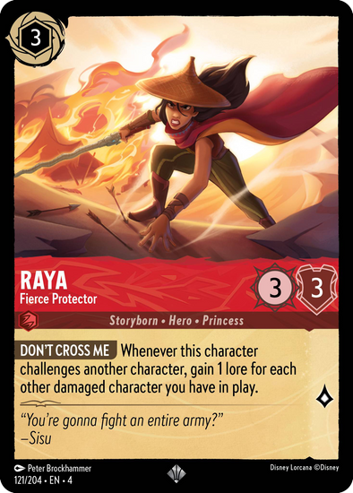 Raya - Fierce Protector - 121/204