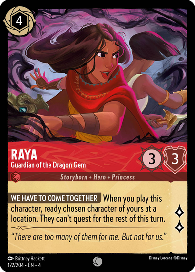 Raya - Guardian of the Dragon Gem - 122/204
