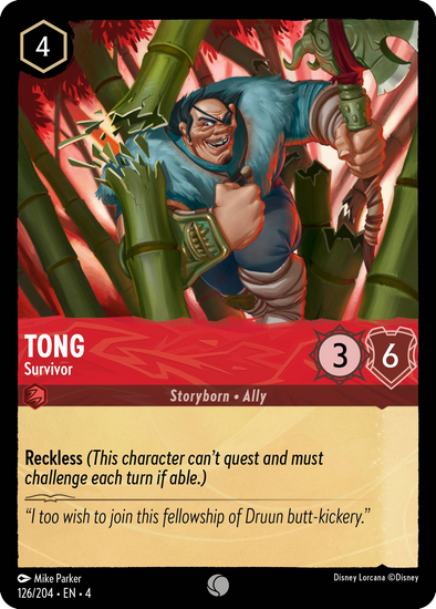 Tong - Survivor - 126/204
