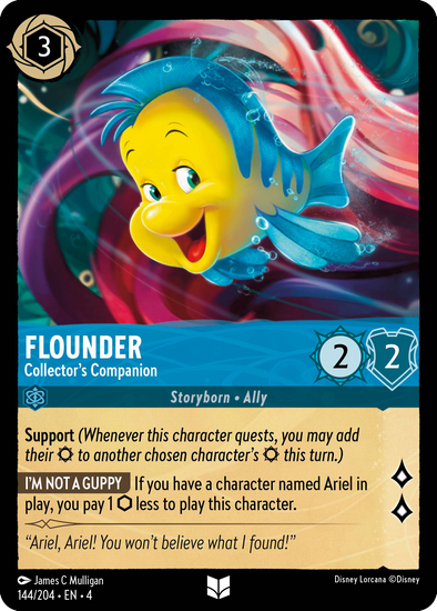 Flounder - Collector's Companion - 144/204