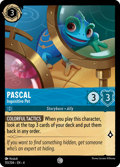 Pascal - Inquisitive Pet - 151/204