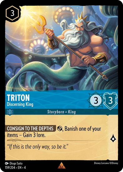 Triton - Discerning King - 159/204