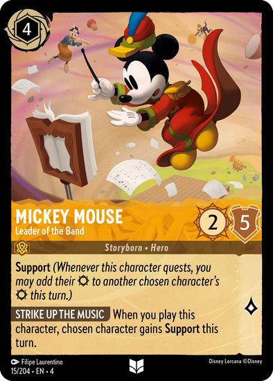Mickey Mouse - Leader of the Band - 15/204
