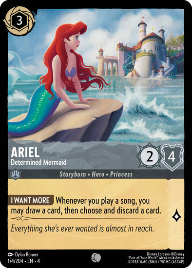 Ariel - Determined Mermaid - 174/204