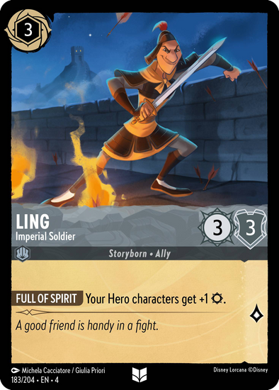 Ling - Imperial Soldier - 183/204