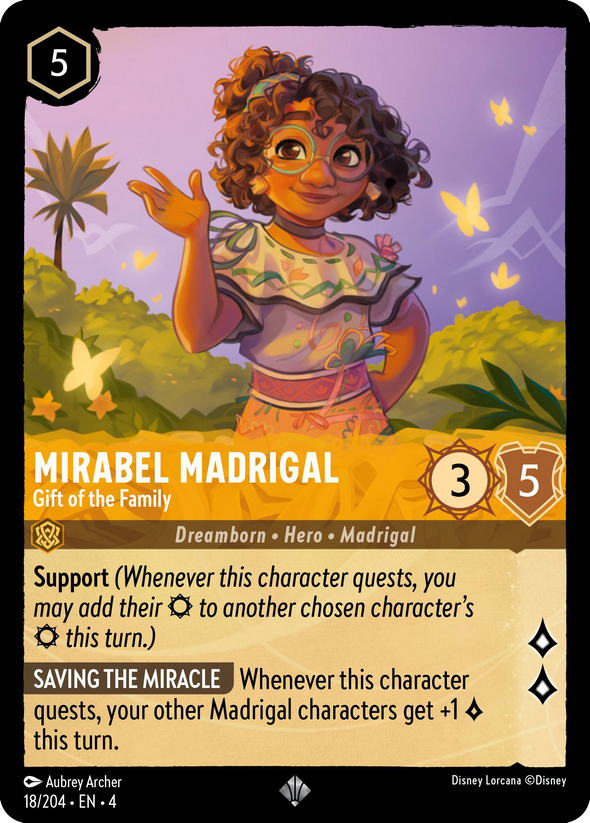 Mirabel Madrigal - Gift of the Family - 18/204