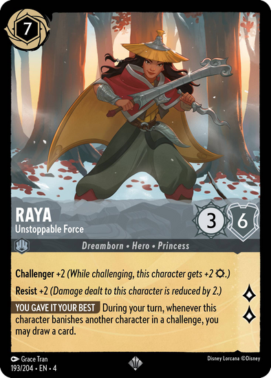 Raya - Unstoppable Force - 193/204