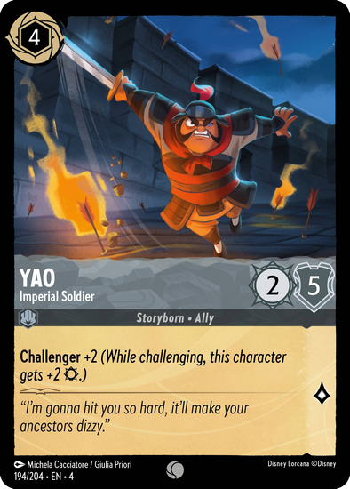 Yao - Imperial Soldier - 194/204