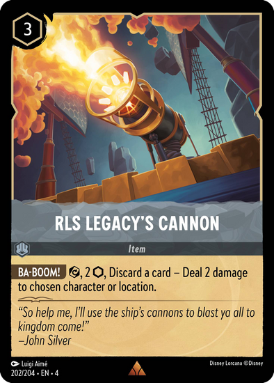 RLS Legacy's Cannon - 202/204