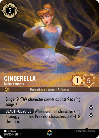 Cinderella - Melody Weaver - 205/204