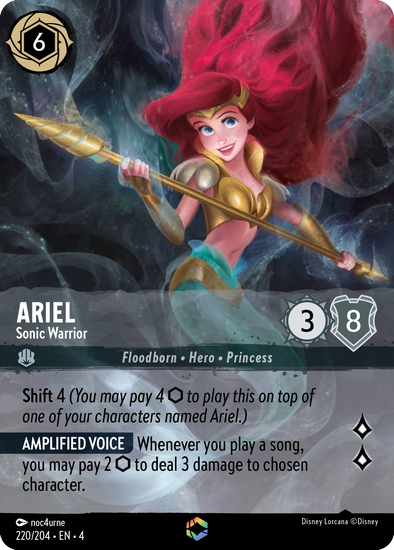 Ariel - Sonic Warrior - 220/204