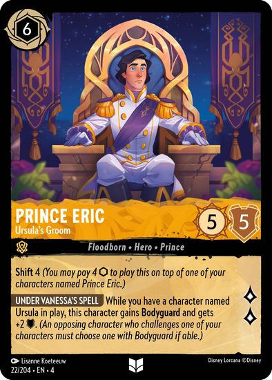 Prince Eric - Ursula's Groom - 22/204