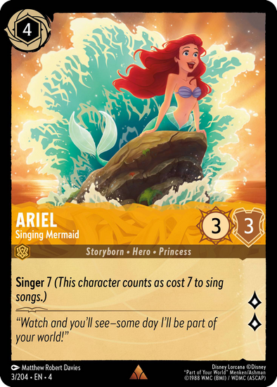 Ariel - Singing Mermaid - 3/204