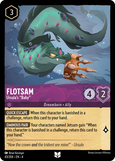 Flotsam - Ursula's "Baby" - 43/204