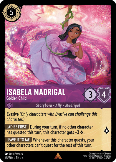 Isabela Madrigal - Golden Child - 45/204