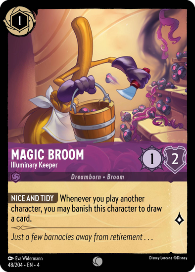 Magic Broom - Illuminary Keeper - 48/204