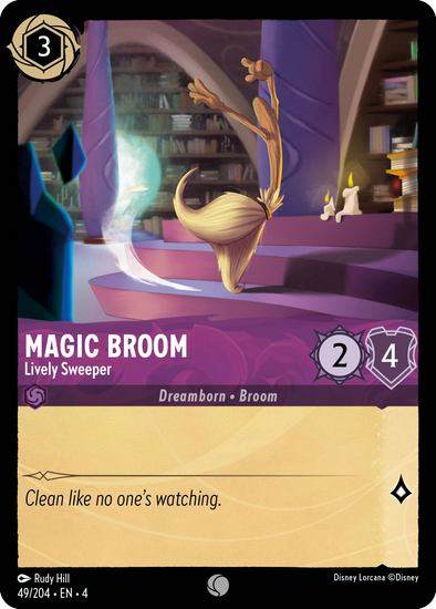 Magic Broom - Lively Sweeper - 49/204