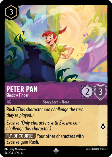 Peter Pan - Shadow Finder - 54/204