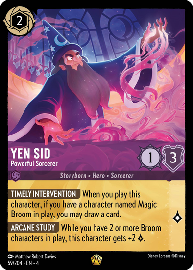 Yen Sid - Powerful Sorcerer - 59/204