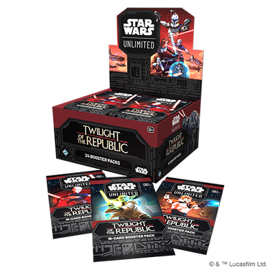 Star Wars: Unlimited Twilight of the Republic Booster Box Star Wars: Unlimited Twilight of the Republic Booster Box