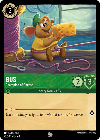 Gus - Champion of Cheese - 73/204