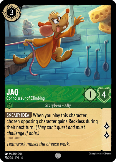 Jaq - Connoisseur of Climbing - 77/204