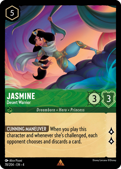 Jasmine - Desert Warrior - 78/204