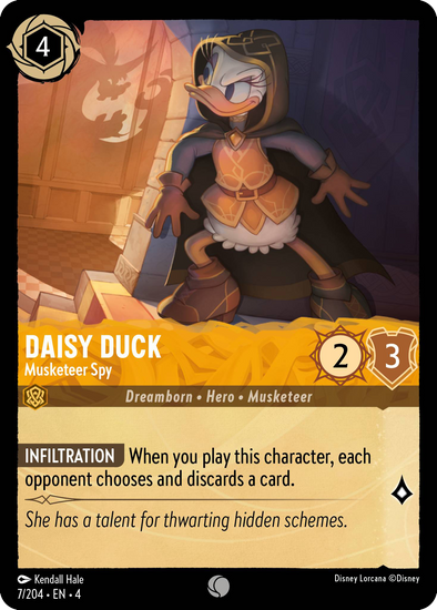 Daisy Duck - Musketeer Spy - 7/204