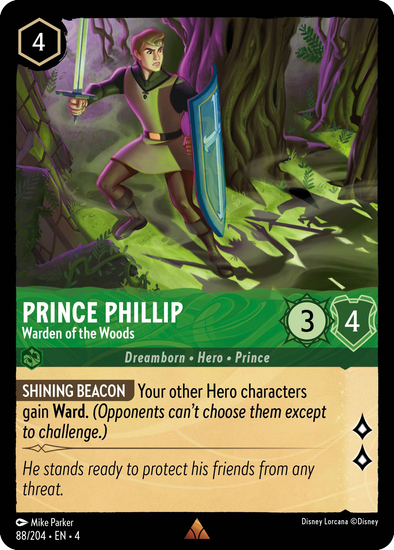 Prince Phillip - Warden of the Woods - 88/204