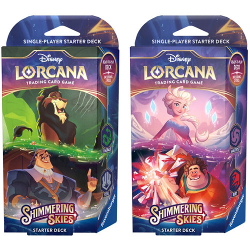 Disney Lorcana Shimmering Skies Starter Deck Join the Celebration