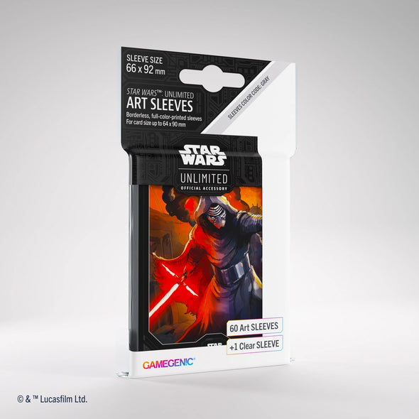 Gamegenic Star Wars: Unlimited Art Sleeves - Kylo Ren