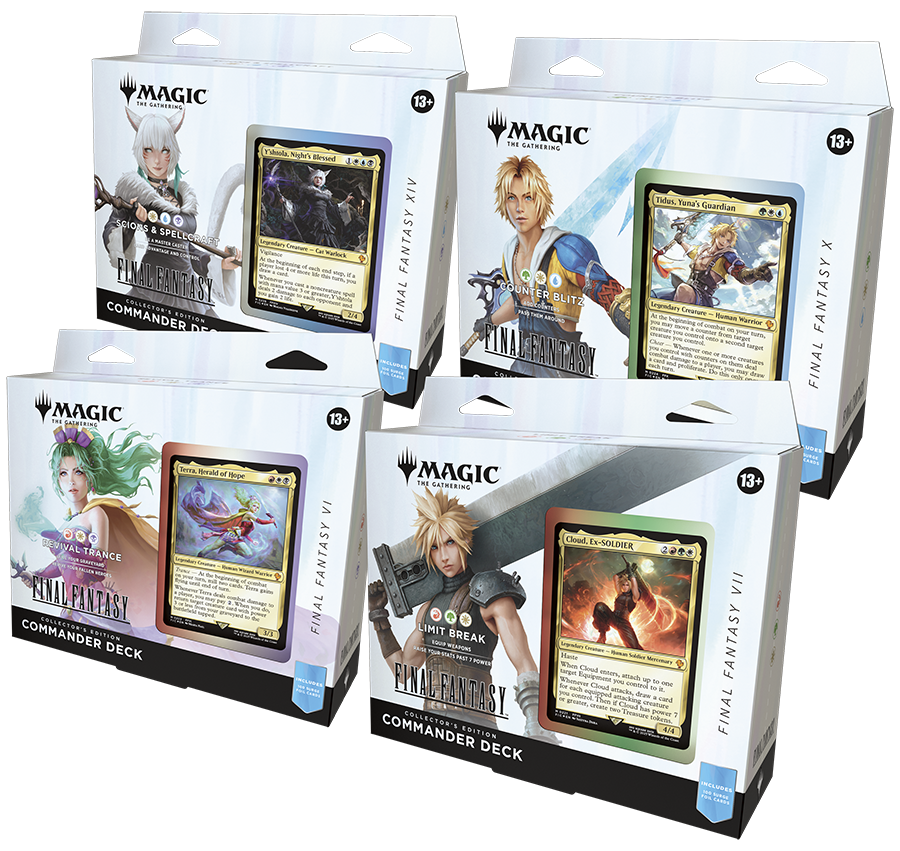 mtg commander decks uk The Gathering – FINAL FANTASY Collector Commander Deck