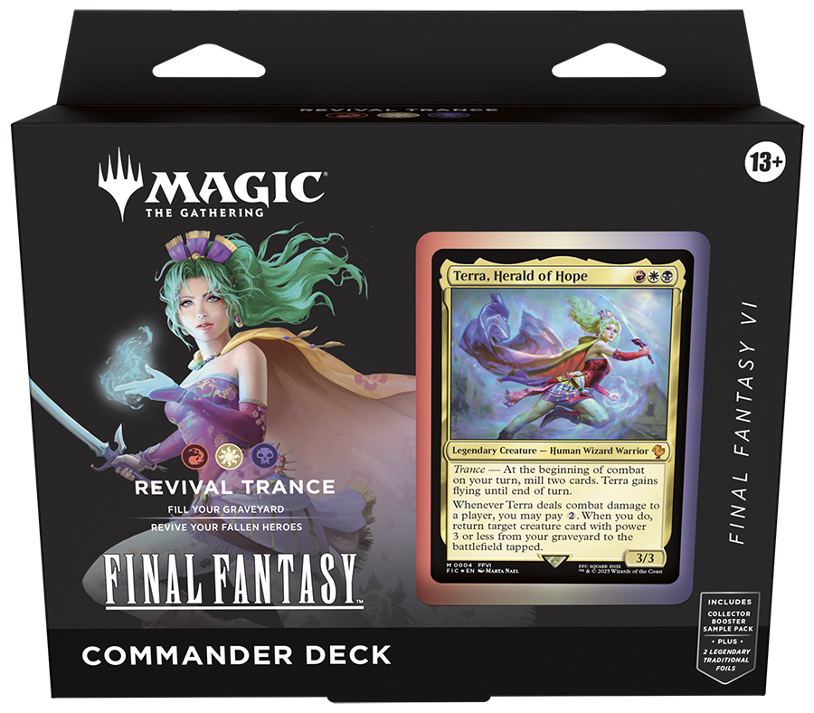 mtg final fantasy collector commander decks Magic the Gathering Set releasing on June 13 Magic: The Gathering Final Fantasy
