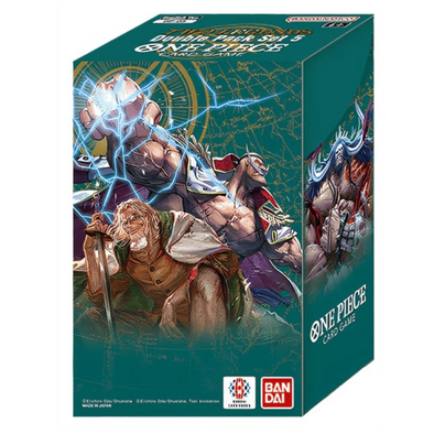one piece booster box 5 One Piece Card Game: Double Pack Set Vol.5