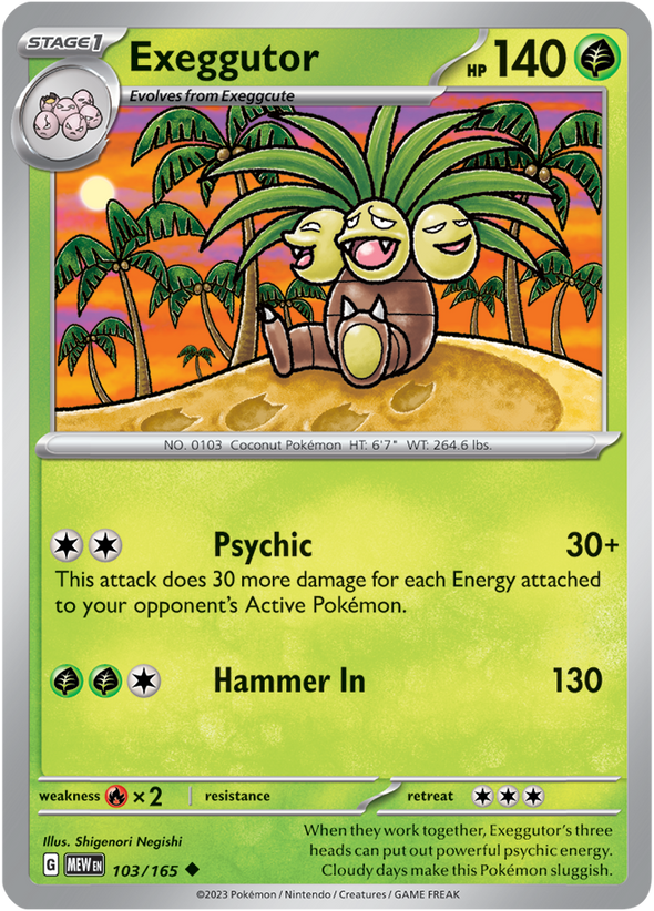 Exeggutor 103/165