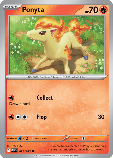 Ponyta 077/165