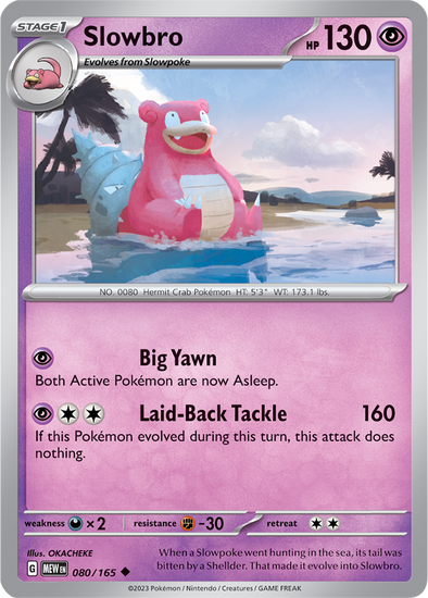 Slowbro 080/165