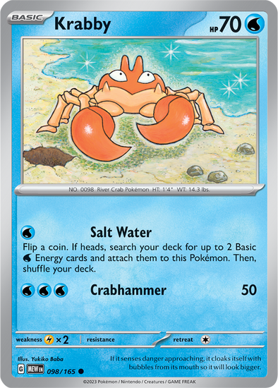 Krabby 098/165