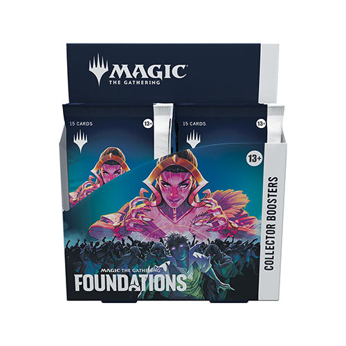 mtg booster box uk Magic: The Gathering Foundations Collector Booster Box – Premium Foil & Art Cards – Endo Collects