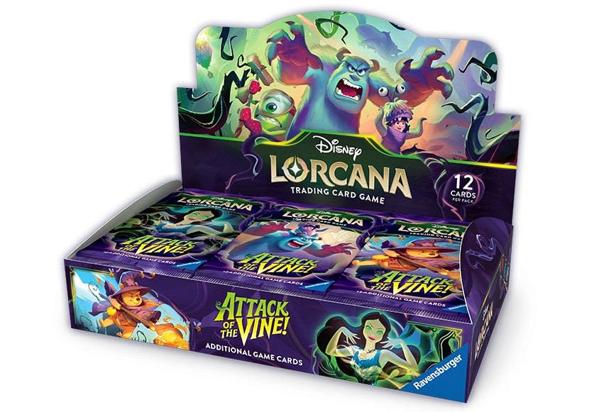 Disney Lorcana - Attack of the Vine - Booster Box Endo Collects Disney Lorcana - Attack of the Vine - Booster Box Endo Collects