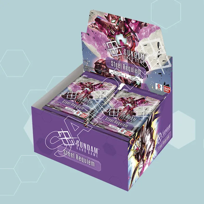 Gundam Card Game: Booster Box - Steel Requiem (GD-03) – Endo Collects